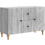 TV ormar Siva sonoma 89 x 34,5 x 60 cm Konstruirano drvo | shoptok.hr