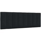 vidaXL Vzglavna stranica črna 120 cm blago | Shoptok.si