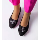 Gemre Black ballet flats adorned with rhinestones Rémy | shoptok.hr