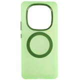  Silikonska futrola Magsafe FLURO COLOR XIAOMI Redmi Note 14 PRO+ 5G ZELENA | ePonuda.com