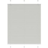 vidaXL Plisirana roleta svijetlosiva 110x100 cm širina tkanine 109,4cm | shoptok.hr