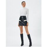Koton Long-Sleeve T-shirt with Turtleneck Braid Pattern | Shoptok.si