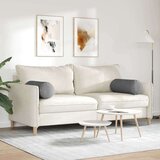 vidaXL valjkasti jastučići 2 pcs tamno siva Ø 25 x 70 cm | shoptok.hr