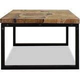  Stol za Kavu Tikovina i Smola 60x60x40 cm | Eponuda.com