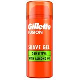 Gillette Fusion Sensitive Gel za brijanje, 75ml cene