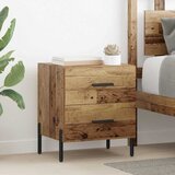 vidaXL Noćni ormar Staro drvo 40 x 35 x 47.5 cm Konstruirano drvo Cijene