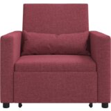  3-v-1 Enosed Raztegljiv Vino Rdeča Tkanina | Shoptok.si