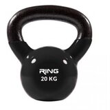Ring Sport Ring 20kg metal+vinyl RX DB2174-20 black Kettlebell Cene