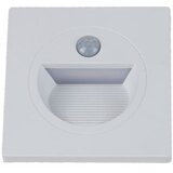  LED ugradna zidna svjetiljka sa senzorom Green Tech 1,5W, 3000K IP20, bijela | Shoptok.si