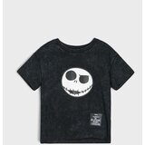 Sinsay Pamučna majica kratkih rukava isprana izgleda The Nightmare Before Christmas | shoptok.hr