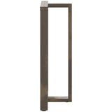  Noge za barski stol T-oblika 2 kom Crne 60x35x(110-111) cm Čelik | Eponuda.com