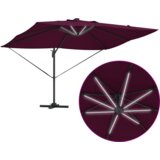  Kantilever Roma senčnik Rdeča in črna 352 x 251 x 265 cm, (5000045902) | Shoptok.si