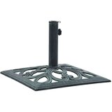 vidaXL stojalo za senčnik zeleno 12 kg 49 cm lito železo | Shoptok.si