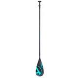 Veslo za sup angle (175–215 cm, aluminij, črno-modre barve)