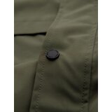 Ombre Men's functional transitional jacket with hood - olive | shoptok.hr