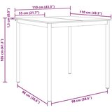  Blagovaonski stolovi Konstruirano drvo | shoptok.hr
