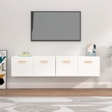  Zidni ormarići 2 kom bijeli 80 x 35 x 36,5 cm konstruirano drvo | Eponuda.com