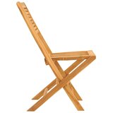  Sklopive vrtne stolice 2 kom 47x62x90 cm od masivne tikovine | Shoptok.si