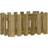  Vrtna sadilica s izgledom 60x30x30 cm impregnirana borovina | Eponuda.com