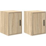 Furnova Garažne stenske omare 2 kosa sonoma hrast inženirski les, (21949659) | Shoptok.si