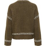 Only Pulover 'ONLAmanda' umbra / naravno bela | Shoptok.si
