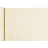 vidaXL Balkonsko platno krem 75x600 cm HDPE | Shoptok.si