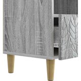 TV ormar 102 x 34,5 x 50 cm Siva Sonoma Konstruirano drvo | Eponuda.com