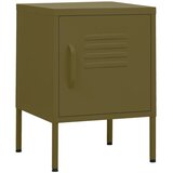  Noćni ormarići 2 kom maslinastozeleni 35 x 35 x 51 cm čelični | shoptok.hr