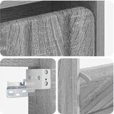  Ormar za cipele na zidu ZWOLLE 71 x 17 x 86 cm Siva Sonoma | shoptok.hr