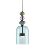  LED luster na sajli ARTE LED/12W/230V, prečnika 16 cm, crne boje | Eponuda.com