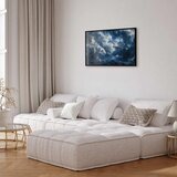  Plakat Astronomical Wonders: Clouds and Stars in Harmonious Union 42x29.7 Crni okvir | shoptok.hr