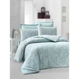 mint mintwhite satin single xxl quilt cover set (de)