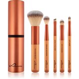 Luvia Cosmetics Travel Set set čopičev z etuijem za pot Sunset Crush 7 kos | Shoptok.si