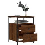 vidaXL Noćni ormarići 2 kom boja hrasta 44x45x60 cm konstruirano drvo | shoptok.hr