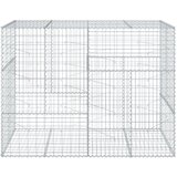  Gabionska košara s poklopcem 200x100x150 cm pocinčano željezo | shoptok.hr
