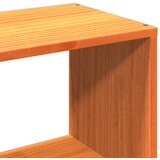 Krevet s regalom za knjige bez madraca 150x200 cm od borovine | shoptok.hr