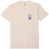 Obey Majice & Polo majice The world is my stage Bež | Shoptok.si