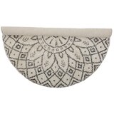 Bloomingville Črno-bela bombažna okrogla preproga ø 120 cm Acton – | Shoptok.si