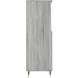 vidaXL Visoka komoda siva sonome 60x36x110 cm od konstruiranog drva | shoptok.hr