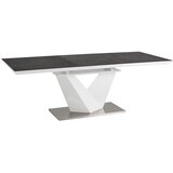 Molarem Home stol ALARAS II 140(200)x85 cm - MDF + staklo | shoptok.hr