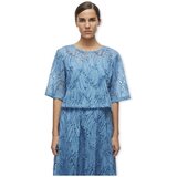 ROUGE EDIT Topi & Bluze Top Rose - Niagara Modra Cene