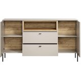 MID.YOU ŠIROKA KOMODA, barve hrasta, kašmir | Shoptok.si