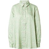 modström Bluza 'Clarke' svetlo zelena / pastelno roza | Shoptok.si