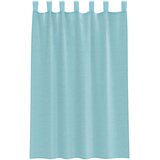 Voile zavjese s petljama 2 kom. tirkizne 140x175 cm | Shoptok.si