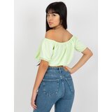 Lily Rose Blouse-EM-BZ-HS-20-257.40X-light green | Shoptok.si