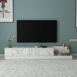 Hanah home TV komoda Major, 180 cm, mermer Marmo / bela | Eponuda.com