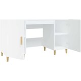  Radni stol bijeli 140 x 50 x 75 cm od konstruiranog drva | shoptok.hr
