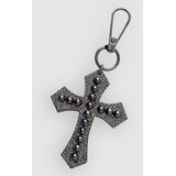 Ninth Hall Pearly Cross Bag Bag Charm black | Shoptok.si