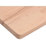 Stolna ploča 100 x 60 x 2,5 cm pravokutna od masivne bukovine | shoptok.hr