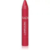 IsaDora Glossy Lip Treat Twist Up Color hidratantni ruž za usne nijansa 12 Rhubarb Red 3,3 g
